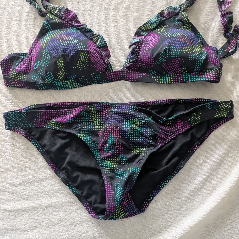 Roxy Multicolor Bikini Set